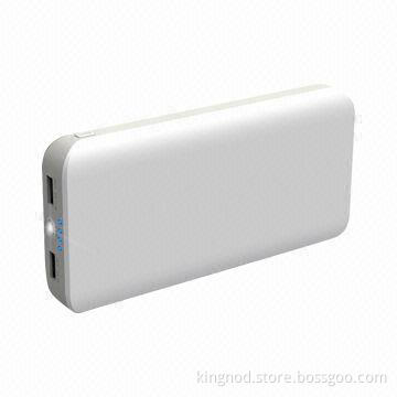 17,600mAh, Power Banks with LED Flashlight, 5V/2A Output, Polymer Battery